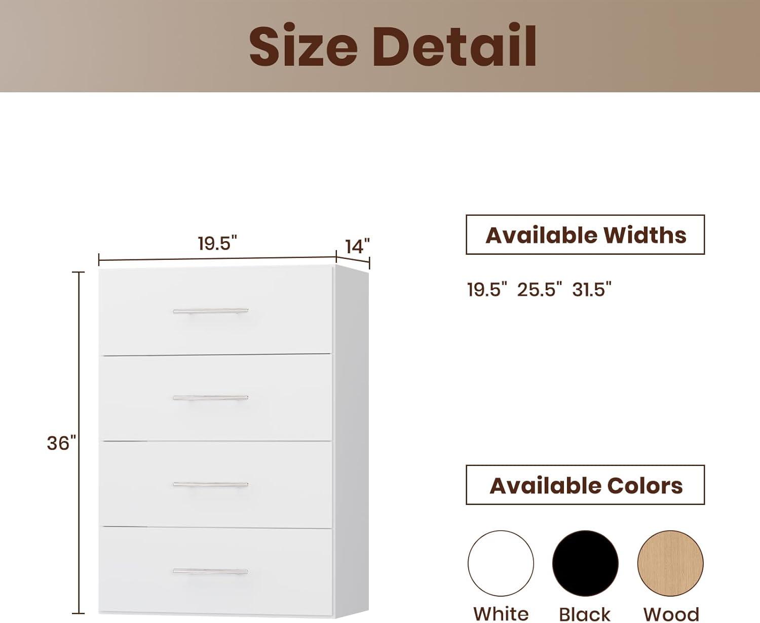 Maximizing Closet ⁢space with ROOMTEC's modular 4-Drawer ⁤Tower Unit