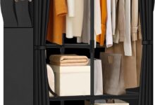 Maximizing Small Spaces A Sturdy Spacious Portable Wardrobe Review