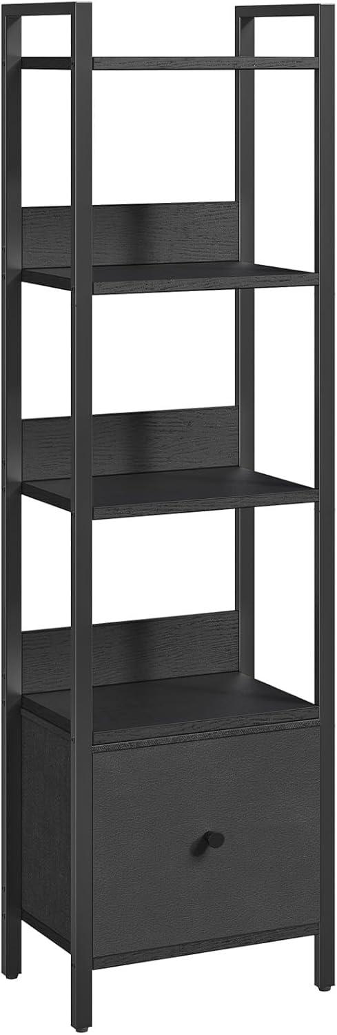 Maximizing Small Spaces Our Take On The 5 Tier Bookshelf With Drawer