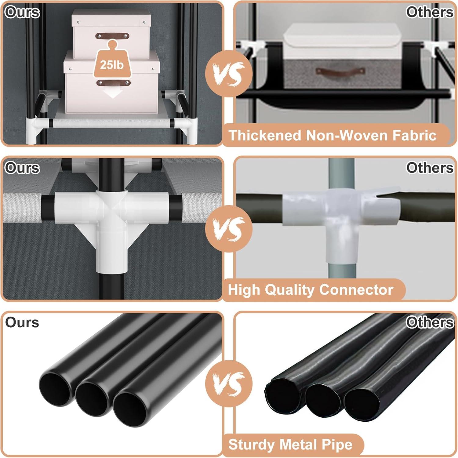 Maximizing⁤ Space and Order: Our Take ​on VTRIN's Portable Wardrobe