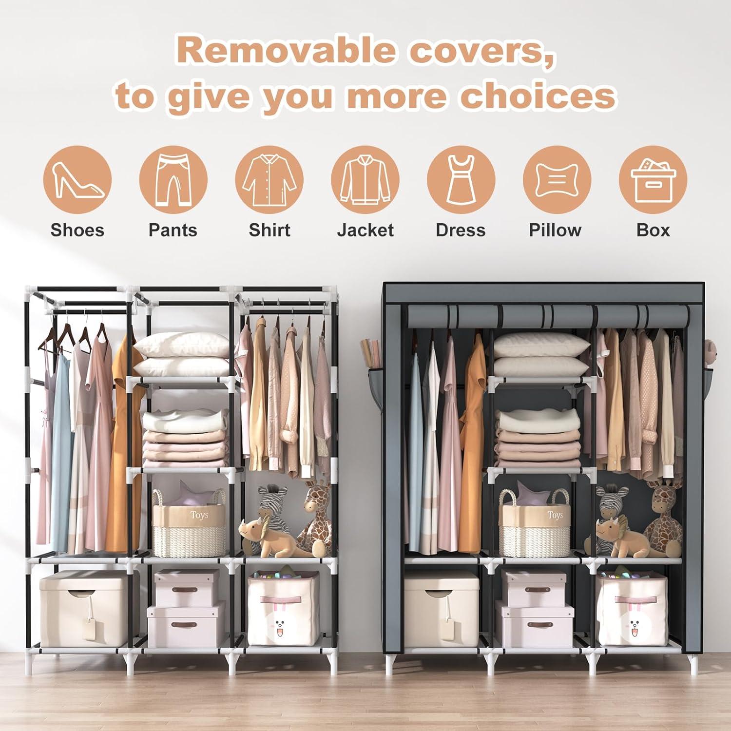 Maximizing Space and Order:‌ Our Take on VTRIN's Portable Wardrobe