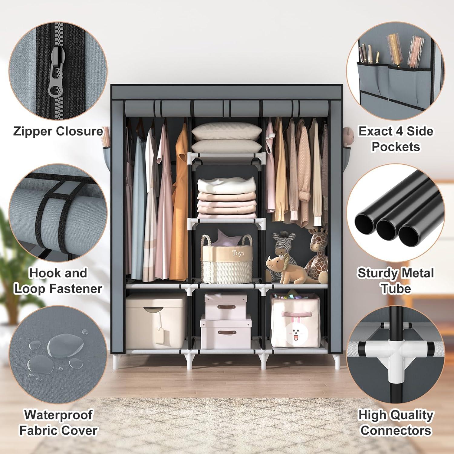 Maximizing Space ⁤and Order: ⁢Our ​Take on VTRIN's Portable Wardrobe