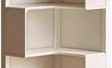 Maximizing Space And Style A Solid Wood Nordic Corner Bookcase Review