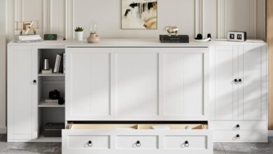 Maximizing Space And Style With A Queen Murphy Bed Featuring Usb Ports