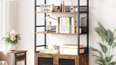 Maximizing Space And Style With A Rustic Industrial Bookshelf