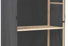 Maximizing Space And Style With A Sleek 3 Tier Grey Wardrobe