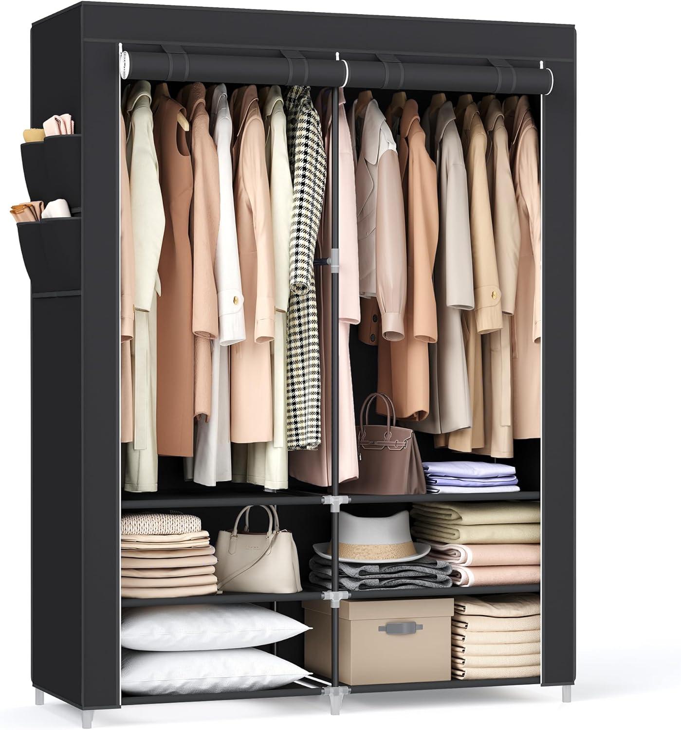 Maximizing Space And Style With A Spacious Portable Closet Organizer