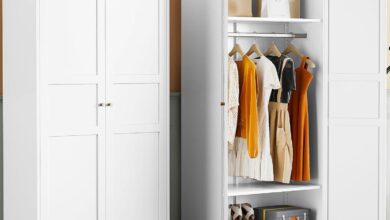Maximizing Space And Style With A Sturdy 72 Metal Wardrobe Cabinet
