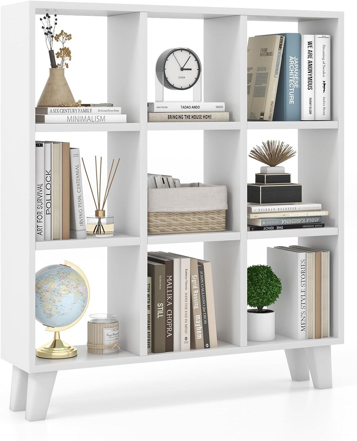 Maximizing Space And Style With A Versatile 9 Cube Bookcase