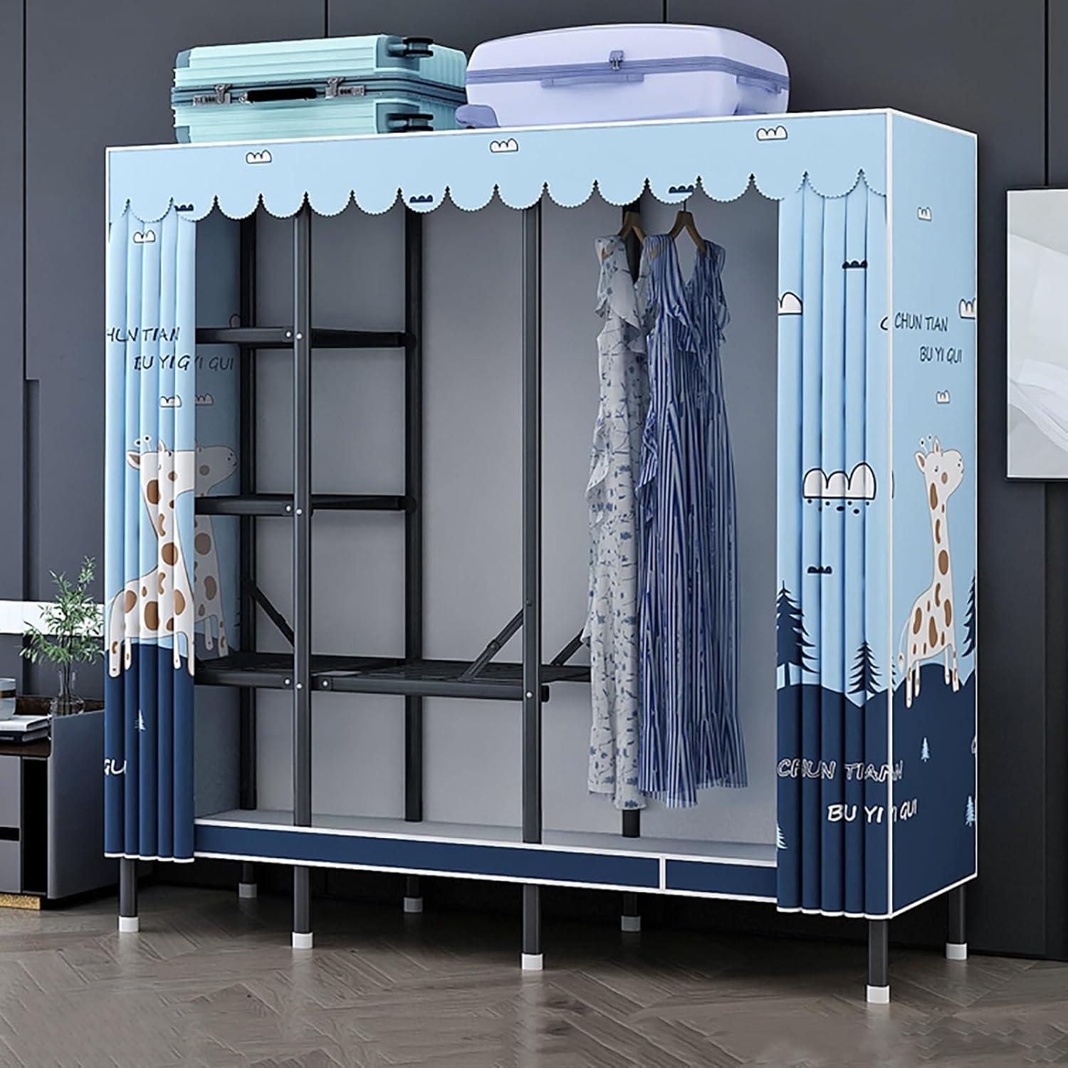 Maximizing Space With A Foldable Portable Wardrobe Closet For Every Room