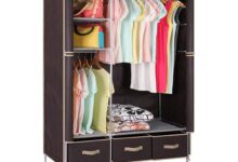 Maximizing Space With A Portable Dustproof And Waterproof Wardrobe Closet