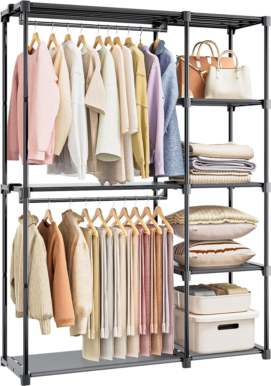 Maximizing Space With A Portable Freestanding Closet Organizer