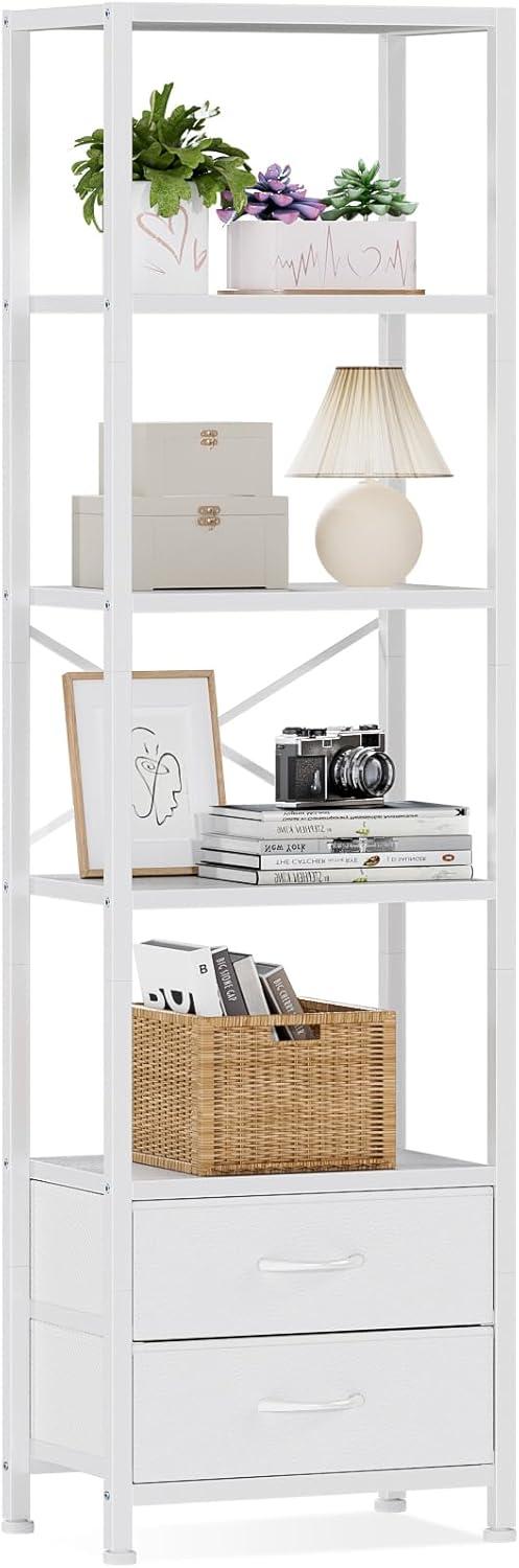 Maximizing Space with Furnulem's 5-Tier Corner ⁤Shelf and​ Drawers
