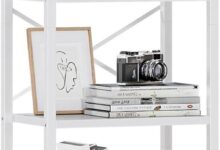 Maximizing Space With Furnulem 5 Tier Corner Shelf And Drawers