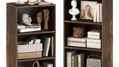 Maximizing Space With Tangkula Adjustable 3 Cube Bookshelf Set