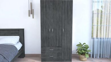 Maximizing Space With The Austral 3 Door Armoire Style Meets Function