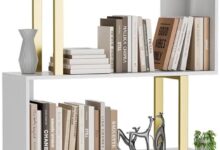 Maximizing Space With The Gadroad 6 Tier S Shaped Bookcase Review