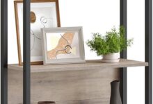 Maximizing Space With The Vasagle 5 Tier Industrial Bookshelf