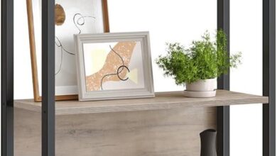 Maximizing Space With The Vasagle 5 Tier Industrial Bookshelf