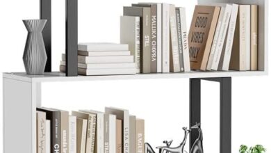 Maximizing Style And Storage With The Gadroad 6 Tier S Shaped Bookcase