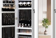 Nicetree Led Jewelry Cabinet Review Spacious Secure And Stylish Storage
