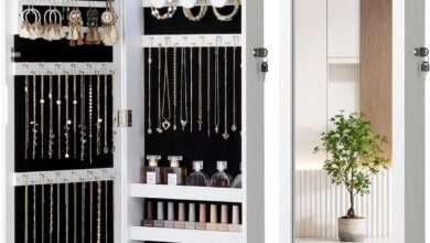 Nicetree Led Jewelry Cabinet Review Spacious Secure And Stylish Storage