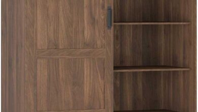 Slide Into Stylish Storage Exploring The Barn Door Armoire Wardrobe Versatility