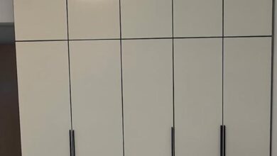 Spacious Modern Aluminum Wardrobe Durable Design Meets Sleek Storage