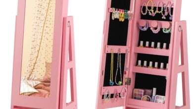 Spinning Style And Storage Exploring The Costzon Kids Jewelry Armoire