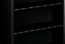 Streamlined Steel Storage Exploring The Hon 3 Shelf Metal Bookcase