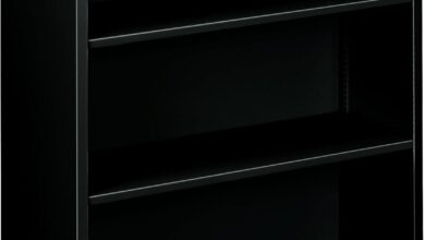 Streamlined Steel Storage Exploring The Hon 3 Shelf Metal Bookcase