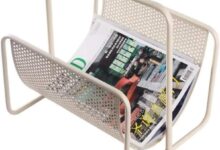 Streamlining Spaces Exploring The Artful U Shaped Magazine Rack For Home Office