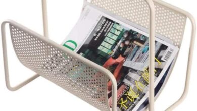 Streamlining Spaces Exploring The Artful U Shaped Magazine Rack For Home Office