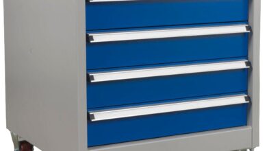 Streamlining Workshop Storage With The Mobile Industrial 5 Drawer Armoire