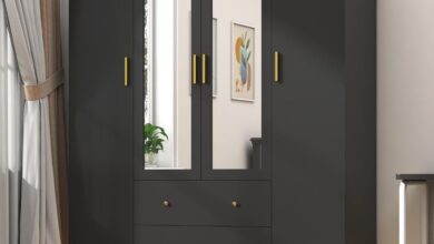 Transforming Bedroom Storage With A Sleek 4 Door Wardrobe And Led Glamour
