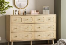 Wananlanen Rattan Dresser Style Meets Function In A Boho Bedroom Essential