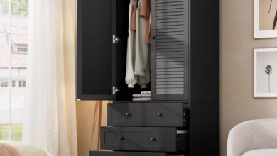 Why The Senfot Modern Armoire Wardrobe Fits Perfectly In Our Bedroom Space