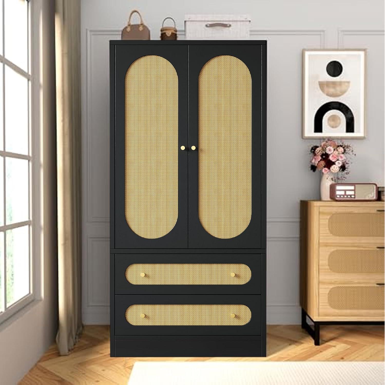 2 Door Wood Wardrobe How It Fits Your Small Space
