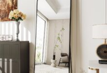 Reflecting Elegance: Exploring the Arched Nanoglass Full-Length Mirror