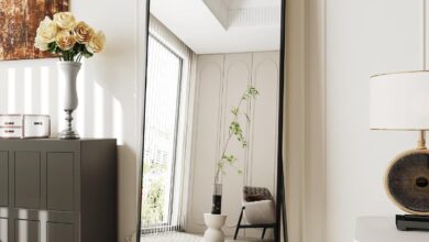 Reflecting Elegance: Exploring the Arched Nanoglass Full-Length Mirror