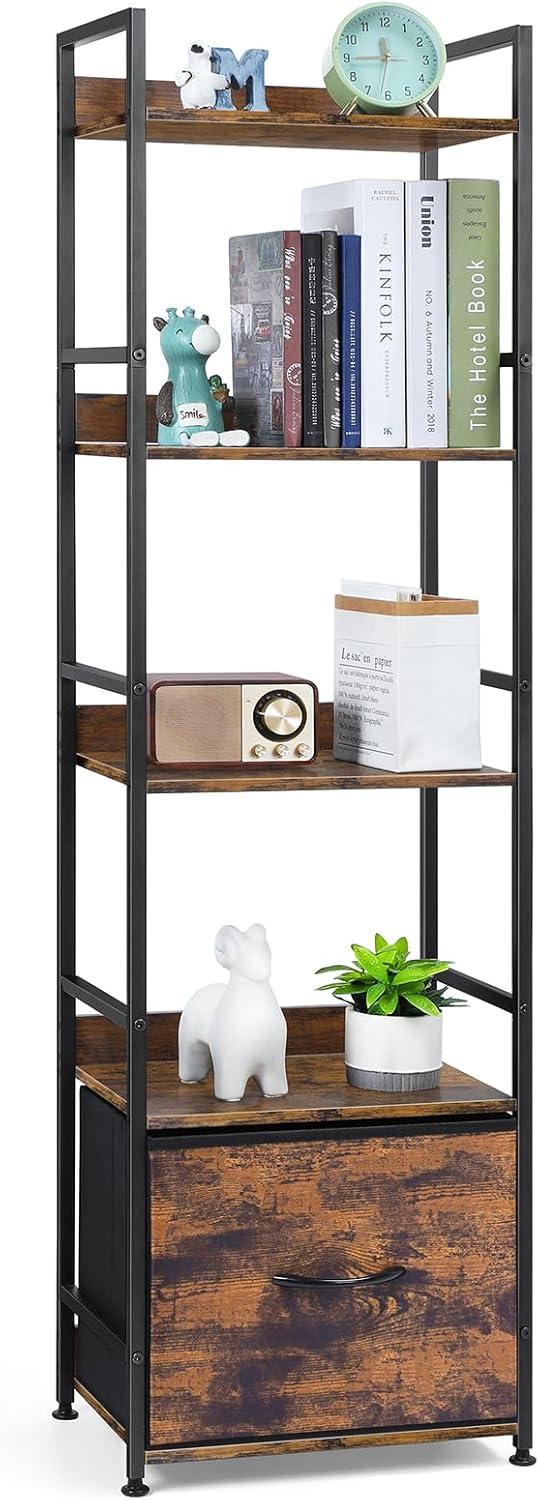 5 Tier Bookshelf Review Sturdy Storage With Stylish Versatility