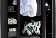 59 Inches Portable Closet Wardrobe How It Fits Your Space