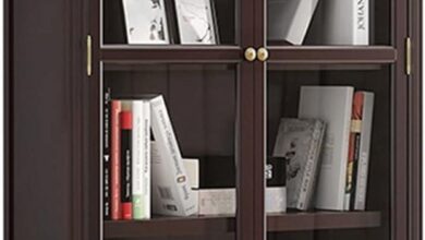 A Stylish And Space Savvy Walnut Bookcase Perfect For Any Room