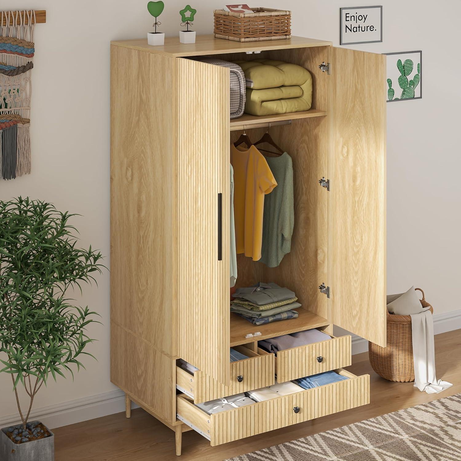 Armoire Wardrobe⁢ Closet 64.96