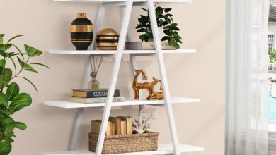 Balancing Style And Function Exploring The Tribesigns 4 Tier Ladder Shelf
