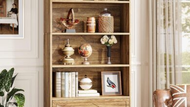 Balancing Style And Space Exploring The Tribesigns 6 Shelf Bookcase