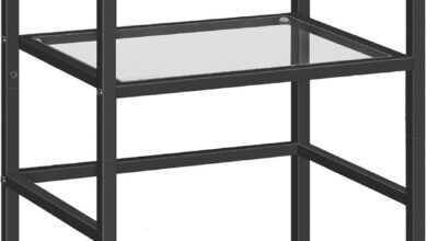 Balancing Style And Strength Exploring The Hoobro 3 Tier Glass Bookcase