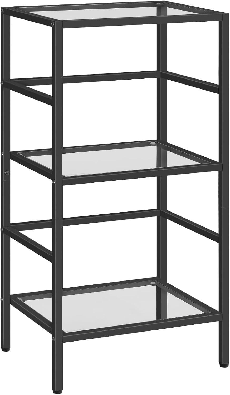 Balancing Style And Strength Exploring The Hoobro 3 Tier Glass Bookcase