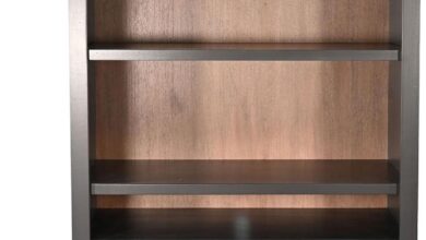 Blending Style And Comfort The Arched Wood Bookcase With Fireplace