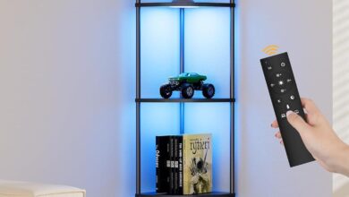 Bright Corners And Clever Storage Exploring A Sleek Led Shelf Lamp